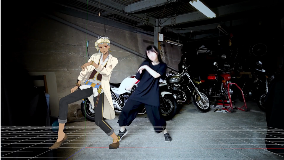 ヴィラン（足太ぺんた）モーション