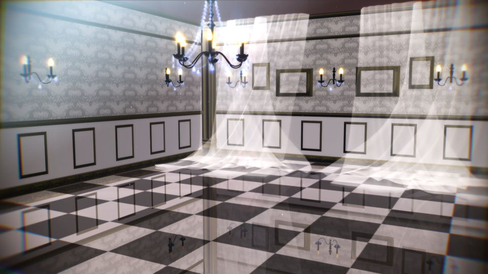 ゴシック調の部屋【配布】