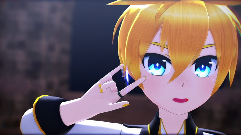 UK式鏡音レン(ブルームーン ver.) - BowlRoll