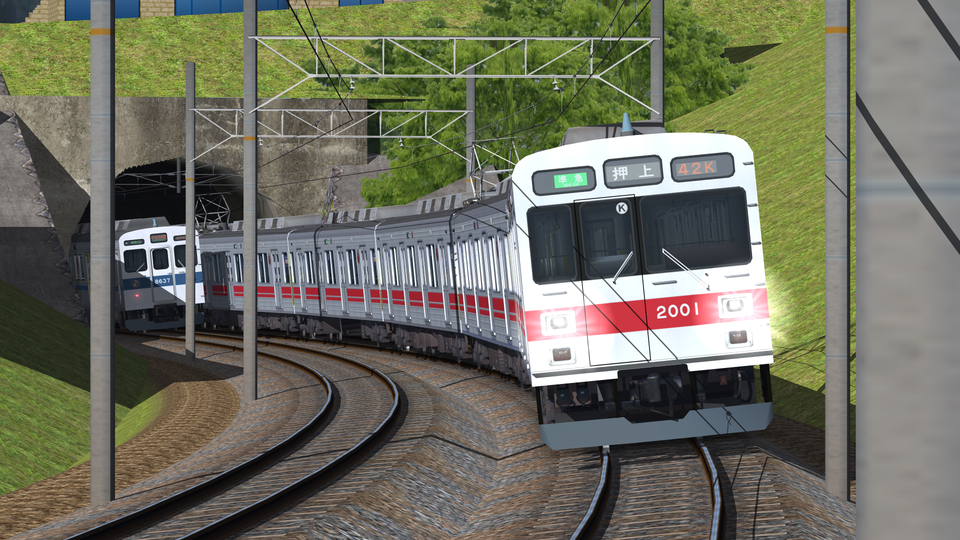 【RailSim】東急2000系