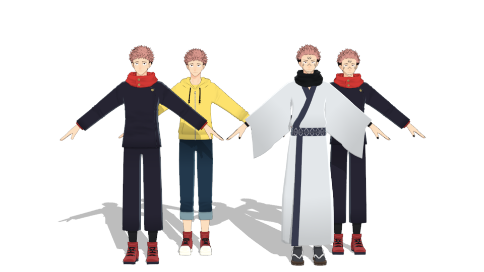 デメキッパ式虎杖悠仁・両面宿儺