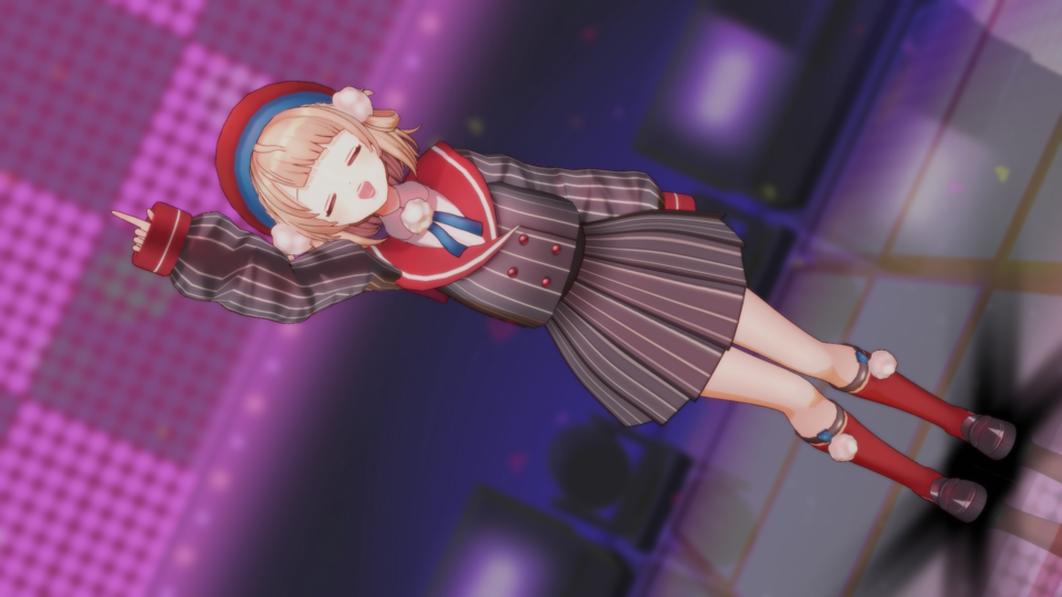 うい好きダンス素材_モーション