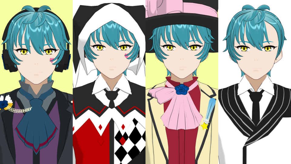 高田馬場ジョージ_４衣装セット