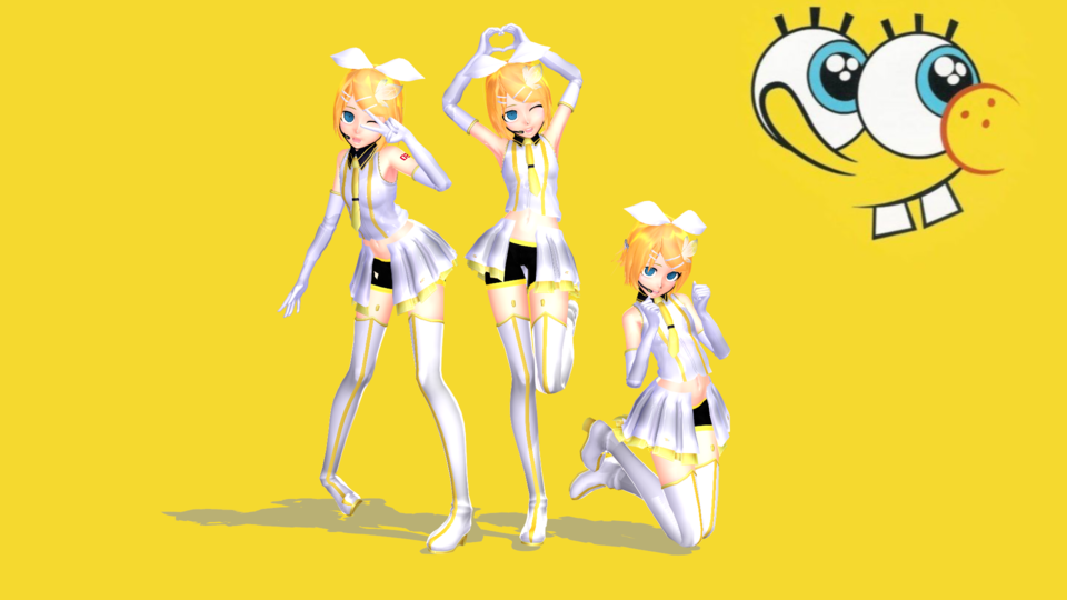 MMD] 四之宮リンリン Ver1.0 - BowlRoll