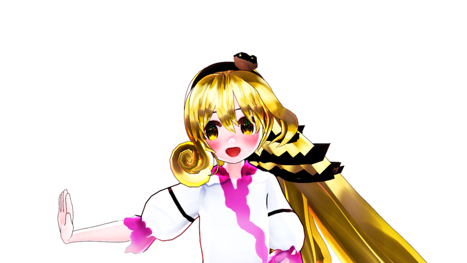 VRoid製 渡里ニナ MMDモデル