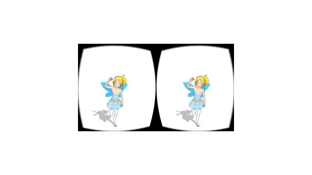 MME用Cardboard向け樽型歪みエフェクト