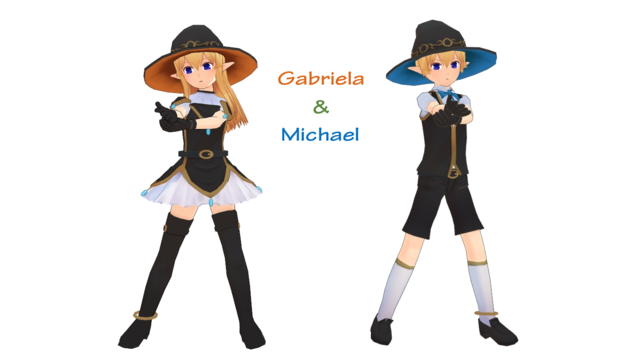 MMD魔導姉弟Ver1.1