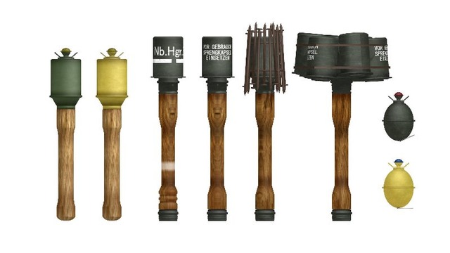 M39/M43型柄付手榴弾＋α