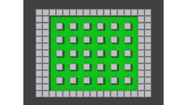 ボン○ーマン風ステージ