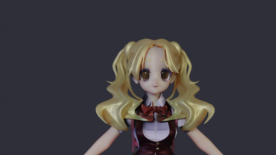 ホリーコバー/HollyCoburn_V1.5(Blender)