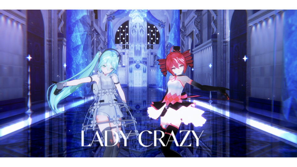 LADY CRAZYカメラモーション配布