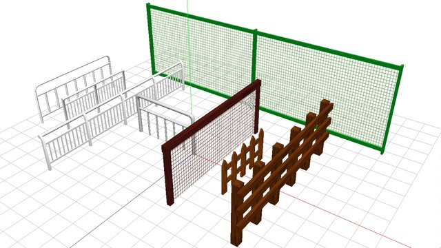 柵（フェンス）セット