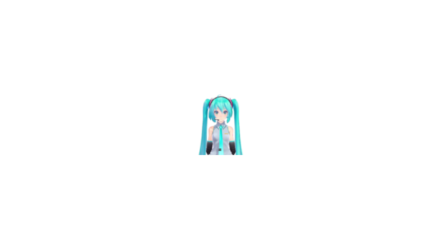 ぶれないアイで tda式初音ミク デフォ服ver