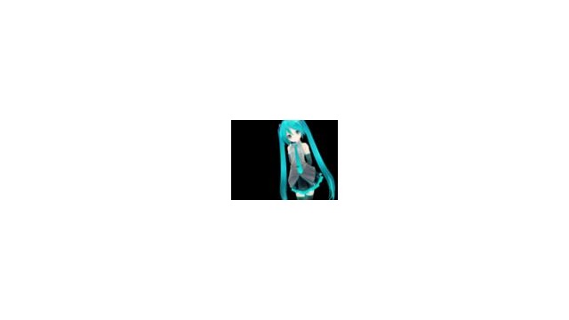 後ろ手・前傾立ち【MMDポーズ】