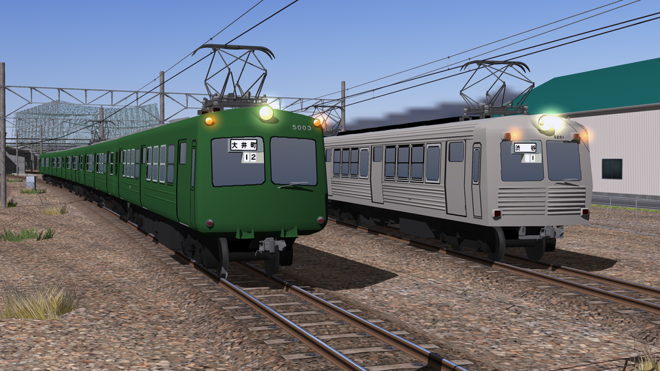 【RailSim】東急旧5000系・5200系ダブルパック