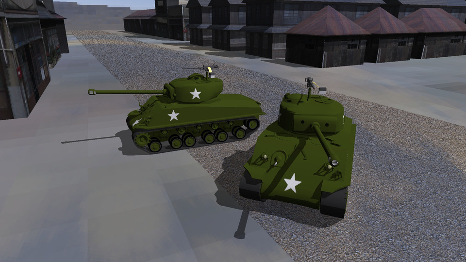 【RailSim】M4A3E8シャーマン中戦車