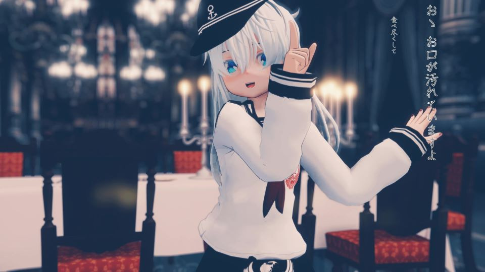 駆逐艦・響　二次創作MMDモデル