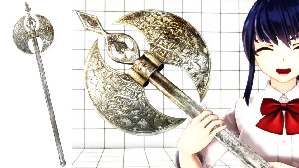 両刃ポールアックス