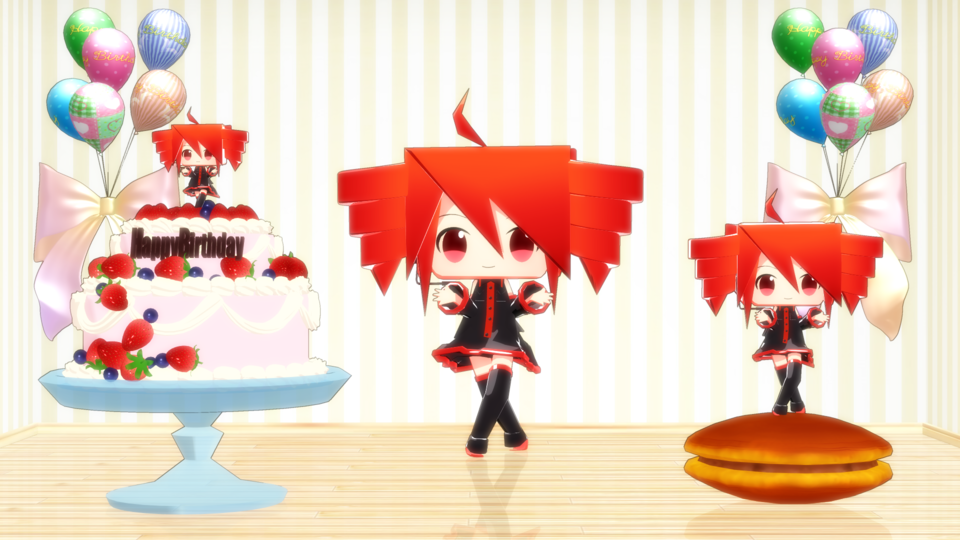 箱TETO_MMDモデル