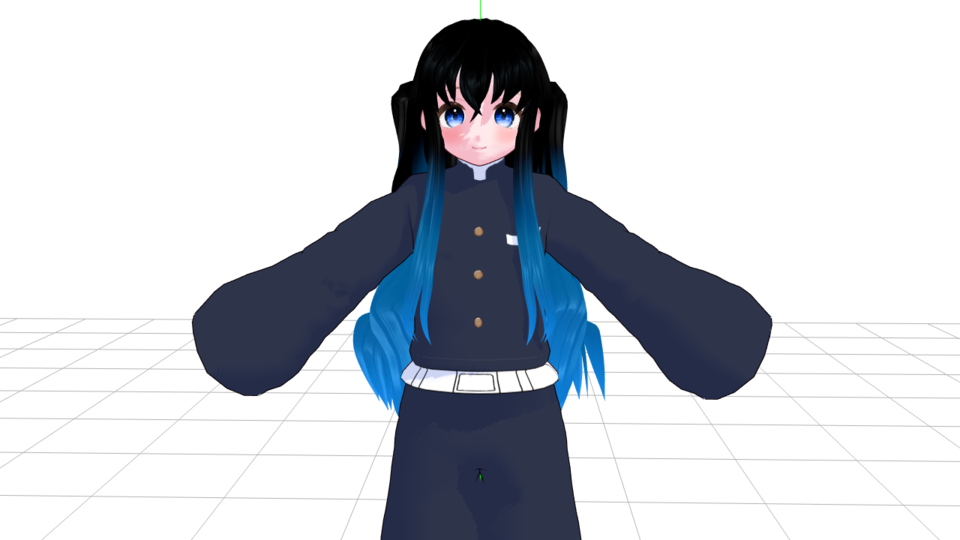 VRoid製 時透無一郎 MMDモデル