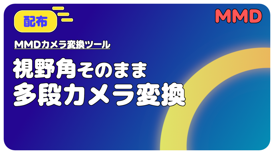 視野角そのまま多段カメラ変換ツール