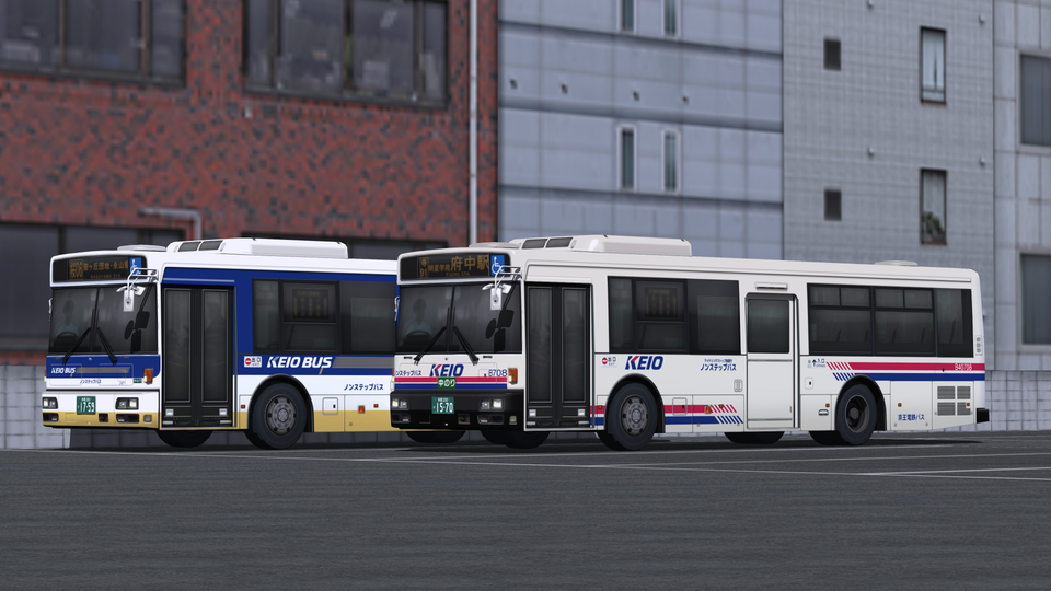 京王バス 西工96MC(PKG-RA274KAN)
