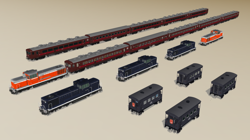 SL冬の湿原号(DL代走)編成