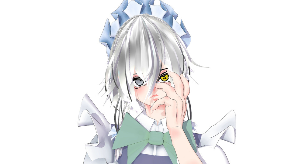 咲夜蓮【イラストオーダー】 疾走感あふれるポーズ、エフェクト表現は必見！『東方Project