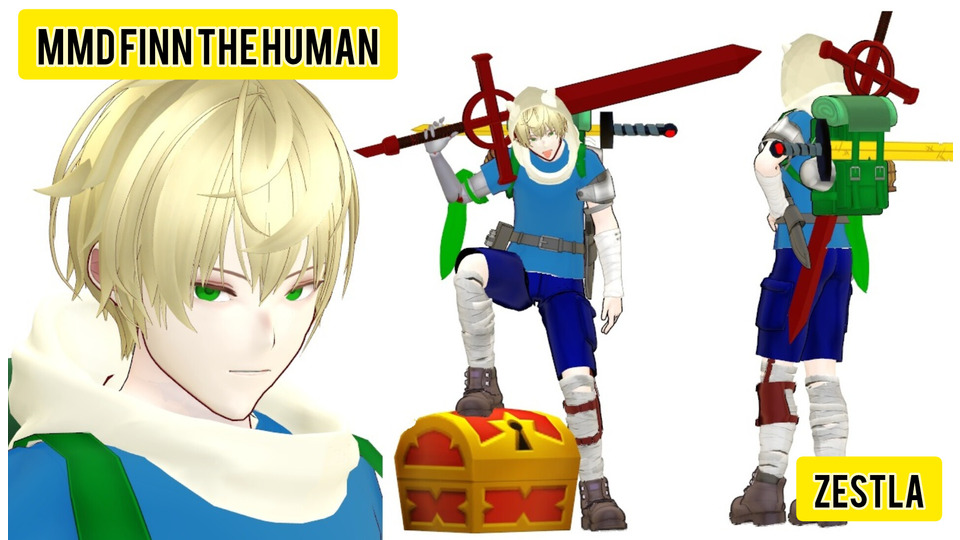 [MMD Adventure Time] Finn