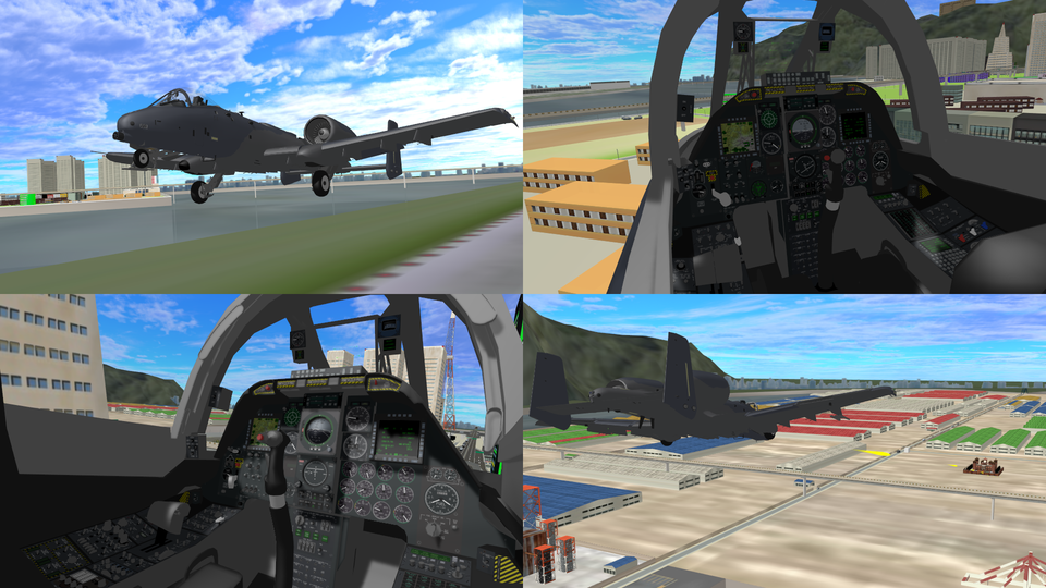 A-10飛行モーション