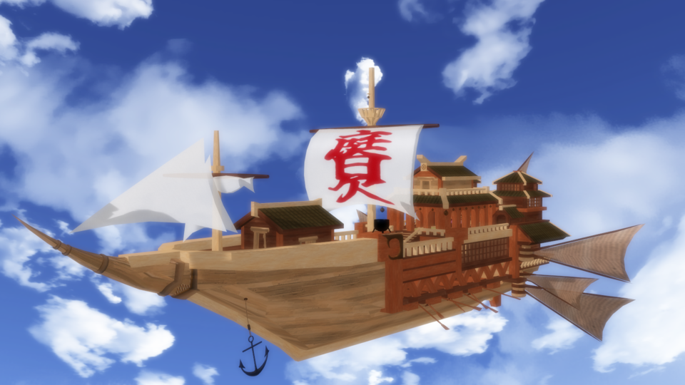 東方星蓮船の聖輦船ステージ