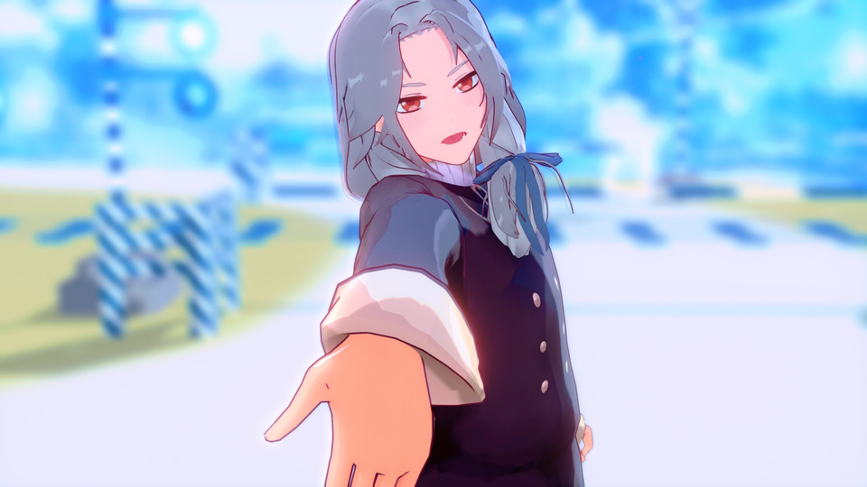 少女レイ(藍色様モーション)カメラ