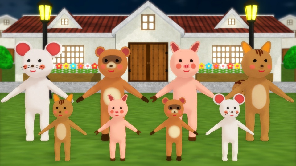 いらすとやのどうぶつ2