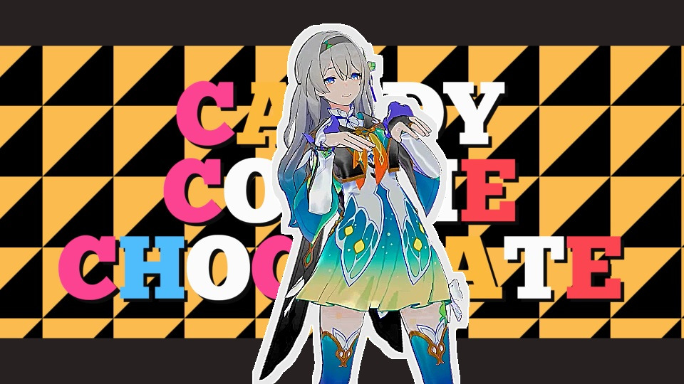 キャンディークッキーチョコレート