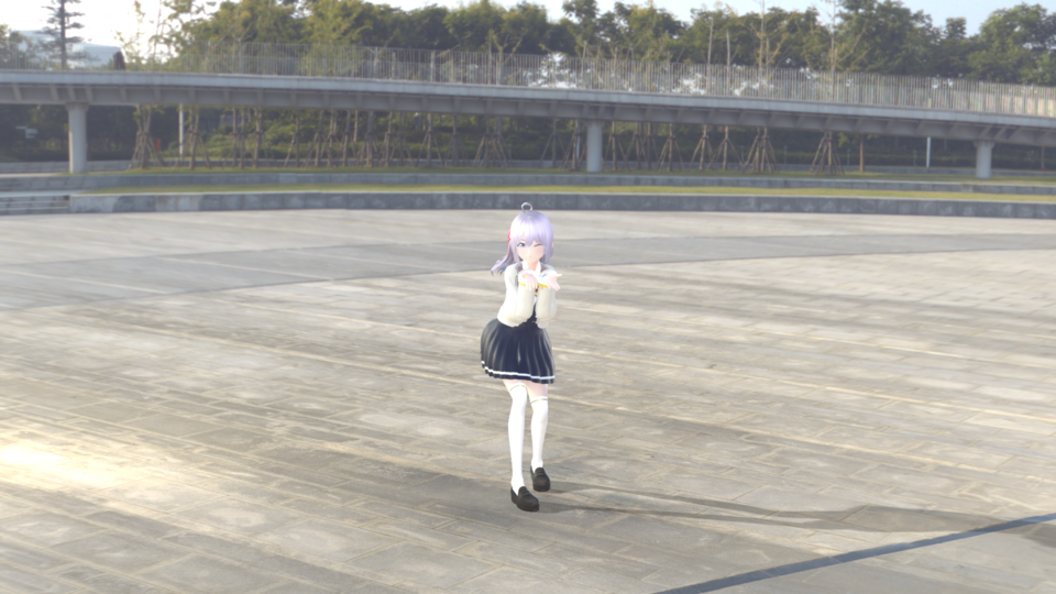 【MMDステージ】 ShanghaiRiverside_8K