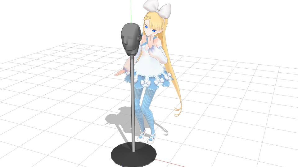 ASMRダミーヘッドMMDモデル
