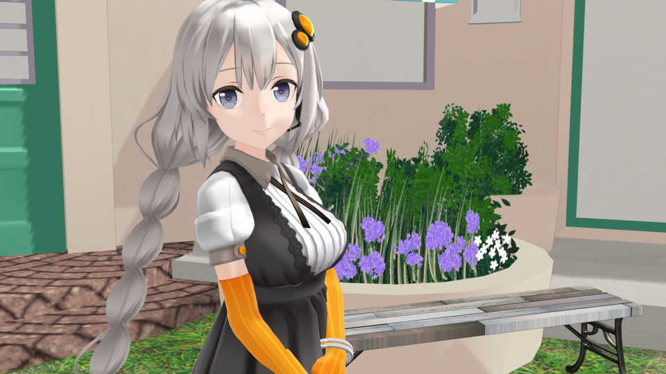 振り返るモーション