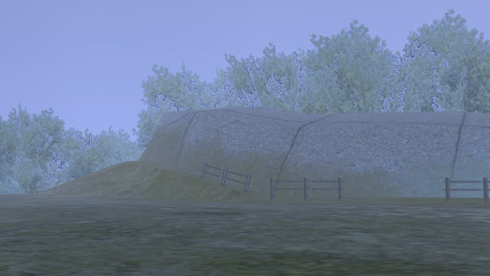 山奥の公園（夜）