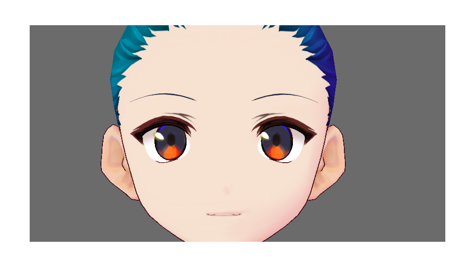 Vroid顔系テクスチャ簡易変更セット0.1