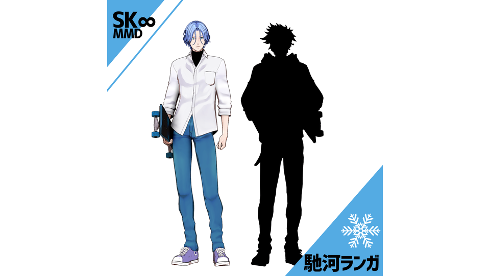 【SK∞MMD】馳河ランガモデル