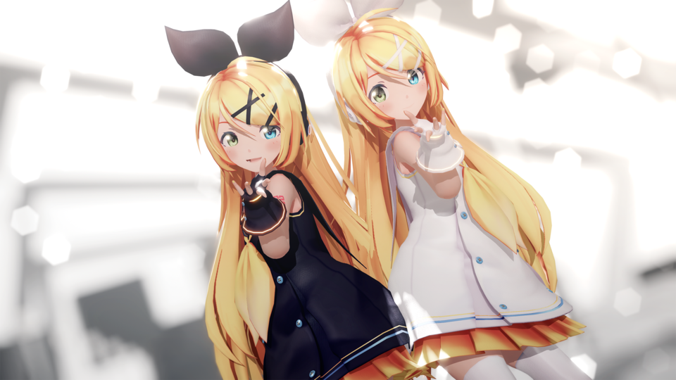 Sour式鏡音リン Long Hair Ver 1.2 BowlRoll