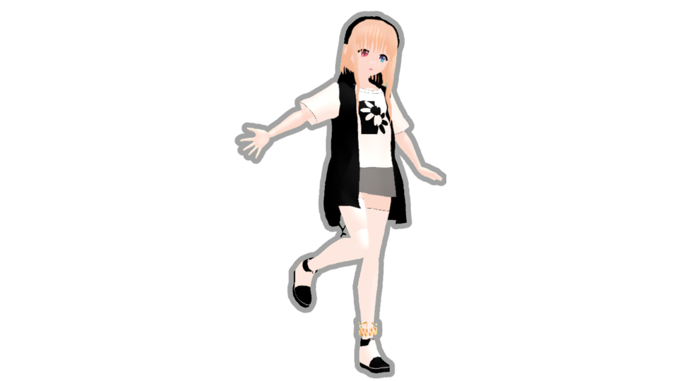 歌苗ヤヤ ねねこ式MMDモデル