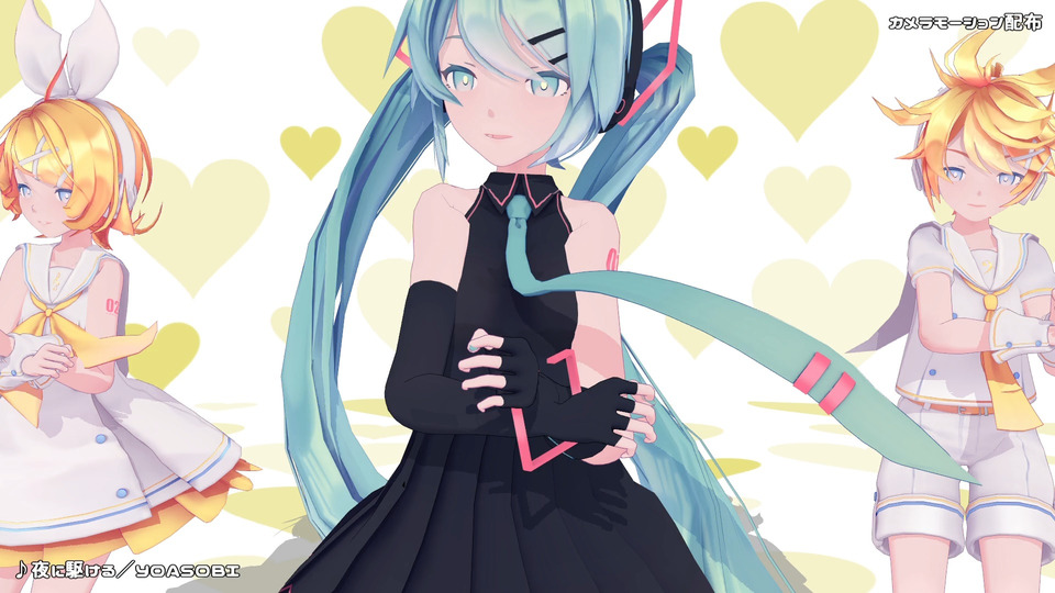 夜に駆ける／カメラモーション