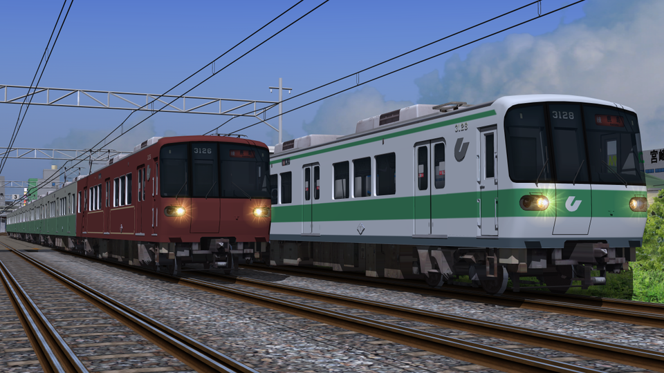【RailSim】神戸市交3000形