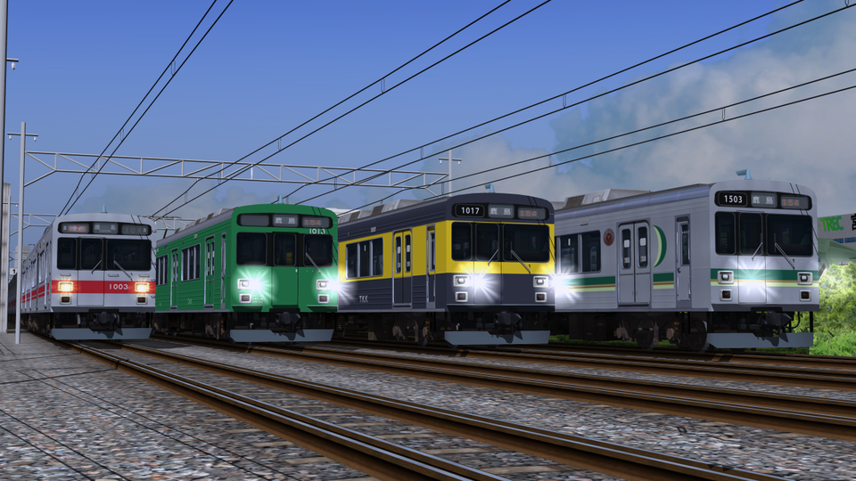 【RailSim】東急1000系(1500番台含む)