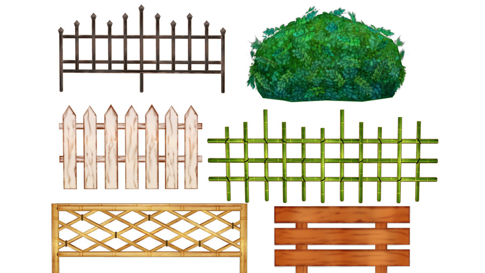 フェンス・生垣セットver1.0