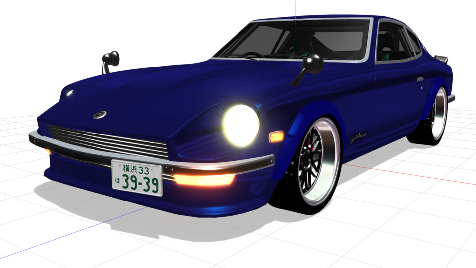 フェアレディZ S30 240Z MMDモデル