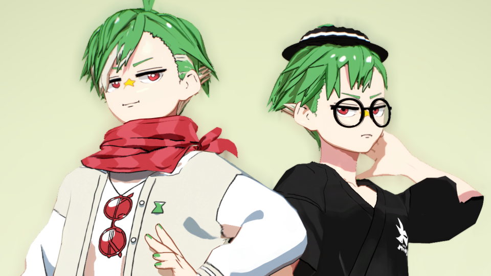 大門地リューゴン (v_2.0+VOMS BLACK) MMD