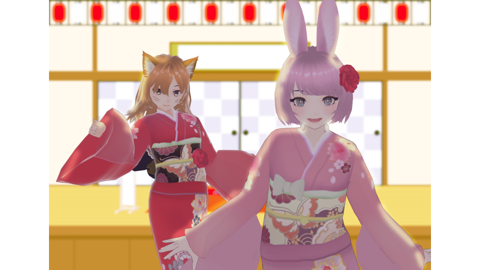 CryptoNinjaおとうか着物3Dアバター