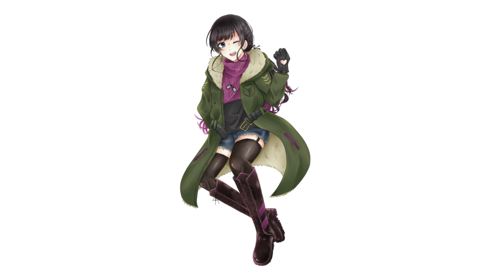 歌撃ミウ支援立ち絵_ByLeo